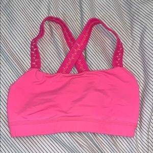 Lululemon Hot Pink Sports Bra